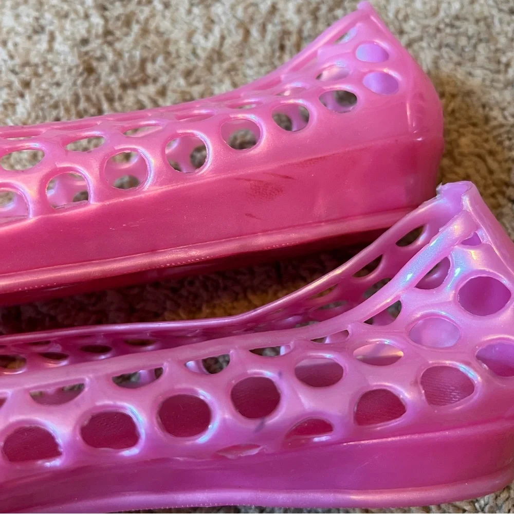 Pink Vintage Jelly Women's Shoes - Picture 6 of 7